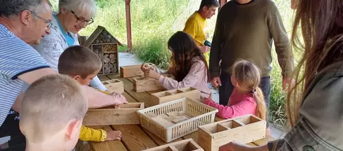 ANIMATION FABRICATION D’HÔTELS A INSECTES