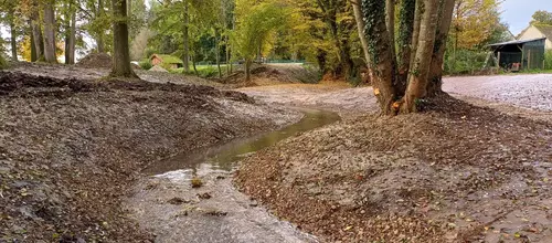 Cours d'eau reméandré